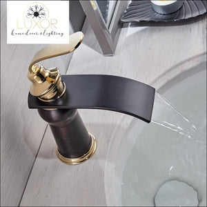 faucets Waterfall Modern Bathroom Faucet - Luxor Home Decor & Lighting