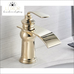 faucets Waterfall Modern Bathroom Faucet - Luxor Home Decor & Lighting