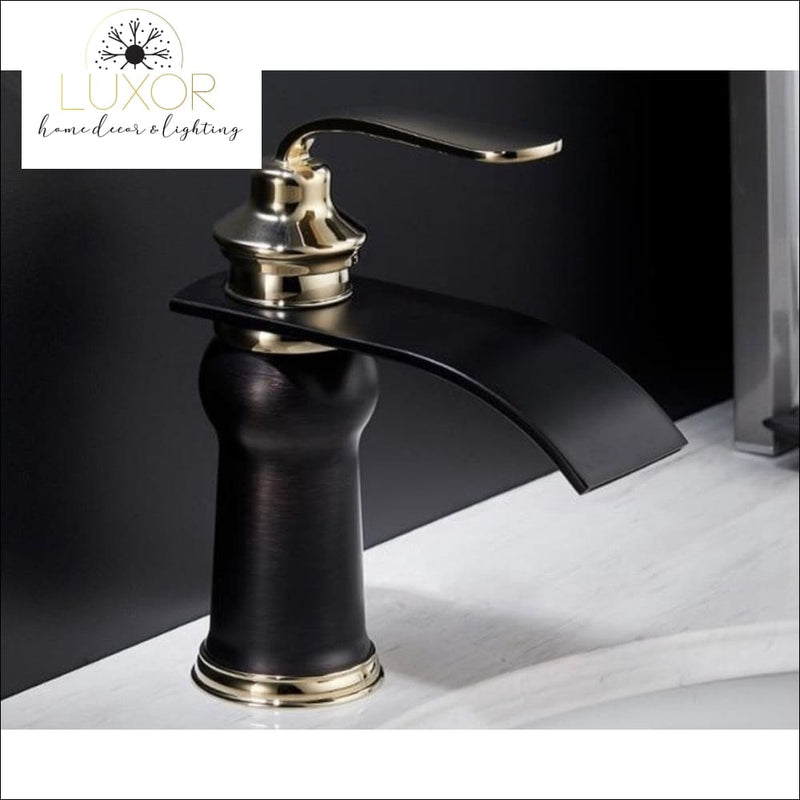 faucets Waterfall Modern Bathroom Faucet - Luxor Home Decor & Lighting