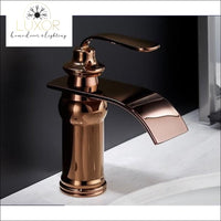 faucets Waterfall Modern Bathroom Faucet - Luxor Home Decor & Lighting