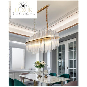 chandelier Wesley Crystal Chandelier - Luxor Home Decor & Lighting