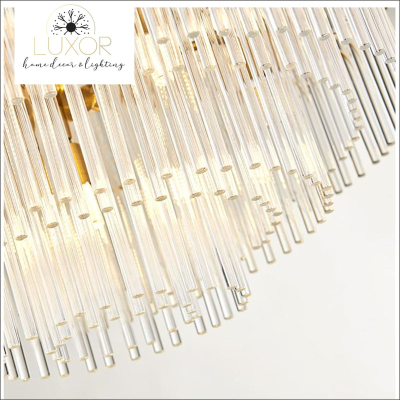 chandelier Wesley Crystal Chandelier - Luxor Home Decor & Lighting