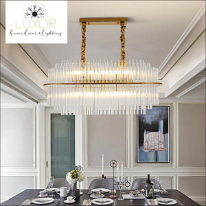 chandelier Wesley Crystal Chandelier - Luxor Home Decor & Lighting