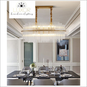 chandelier Wesley Crystal Chandelier - Luxor Home Decor & Lighting