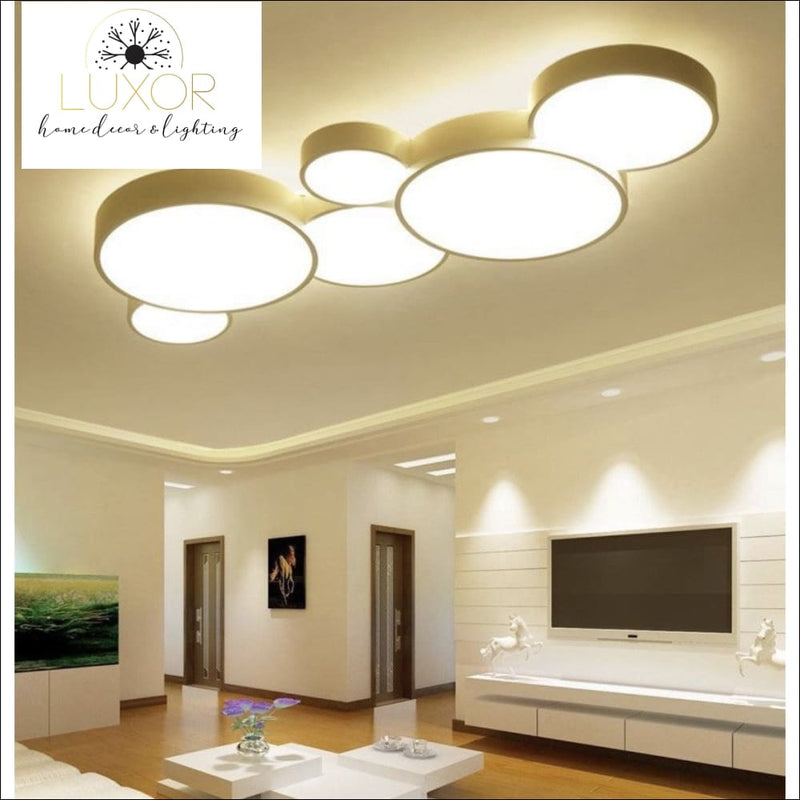 ceiling lights White Bubbles LED Ceiling Light - Luxor Home Decor & Lighting