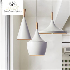 pendant lighting White Palm Hanging Lampshade - Luxor Home Decor & Lighting