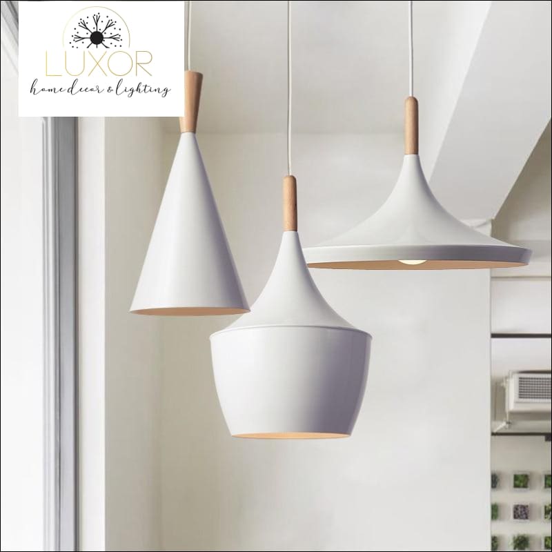 pendant lighting White Palm Hanging Lampshade - Luxor Home Decor & Lighting
