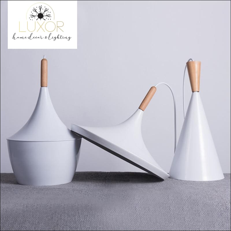 pendant lighting White Palm Hanging Lampshade - Luxor Home Decor & Lighting