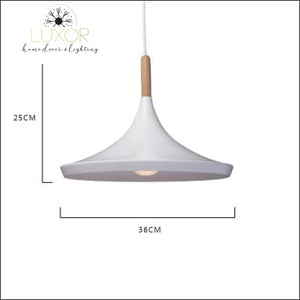 pendant lighting White Palm Hanging Lampshade - Luxor Home Decor & Lighting