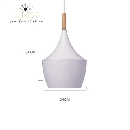 pendant lighting White Palm Hanging Lampshade - Luxor Home Decor & Lighting