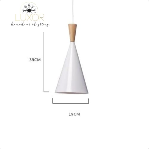 pendant lighting White Palm Hanging Lampshade - Luxor Home Decor & Lighting