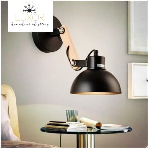 wall lighting Winston Nordic Wooden LED Sconce - Luxor Home Decor & Lighting