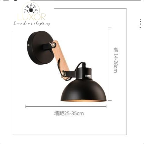 wall lighting Winston Nordic Wooden LED Sconce - Luxor Home Decor & Lighting