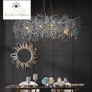 Winter Branch Crystal Chandelier - chandeliers