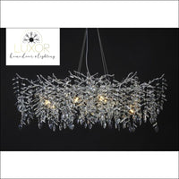 Winter Branch Crystal Chandelier - chandeliers