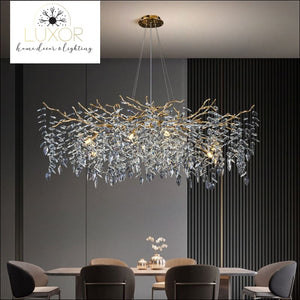 Winter Branch Crystal Chandelier - chandeliers