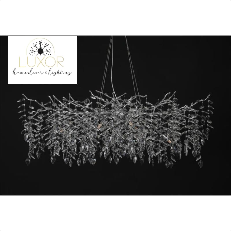 Winter Branch Crystal Chandelier - chandeliers