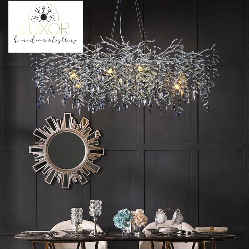 Winter Branch Crystal Chandelier - chandeliers