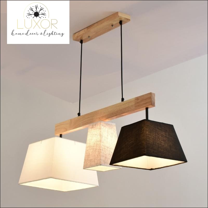 pendant lighting Wooden LED Hanging Pendant Light - Luxor Home Decor & Lighting