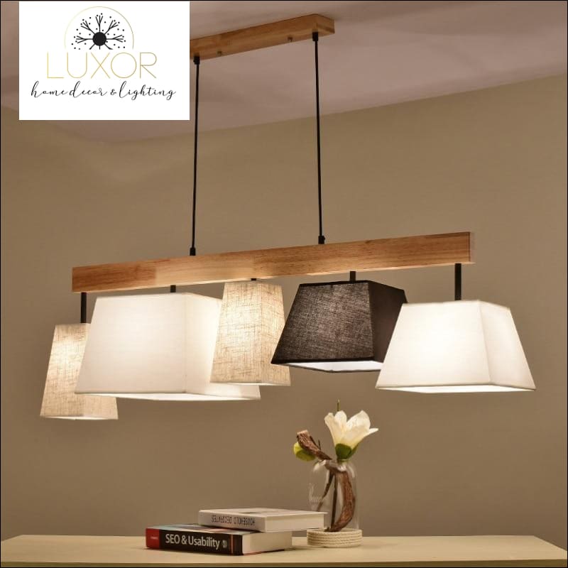 pendant lighting Wooden LED Hanging Pendant Light - Luxor Home Decor & Lighting