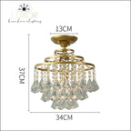 pendant lighting Wyndly Crsytal Pendant - Luxor Home Decor & Lighting