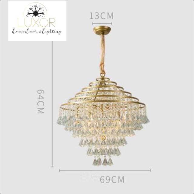 pendant lighting Wyndly Crsytal Pendant - Luxor Home Decor & Lighting