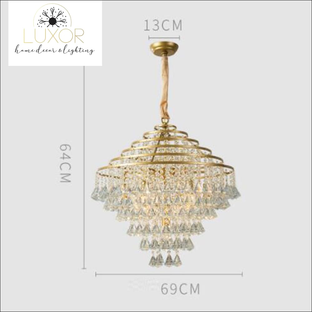 pendant lighting Wyndly Crsytal Pendant - Luxor Home Decor & Lighting