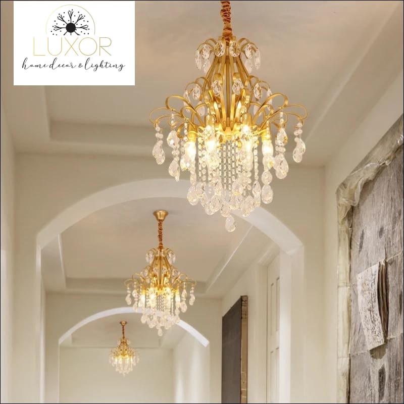 Xavier Crystal Pendant - pendant lighting