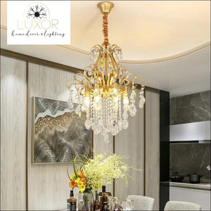 Xavier Crystal Pendant - pendant lighting