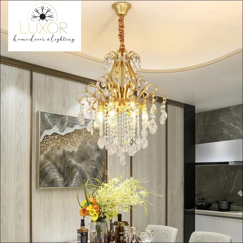 Xavier Crystal Pendant - pendant lighting