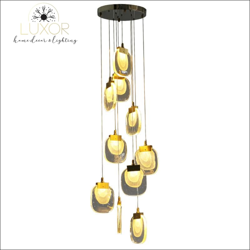 chandelier Xavier Spiral Chandelier - Luxor Home Decor & Lighting