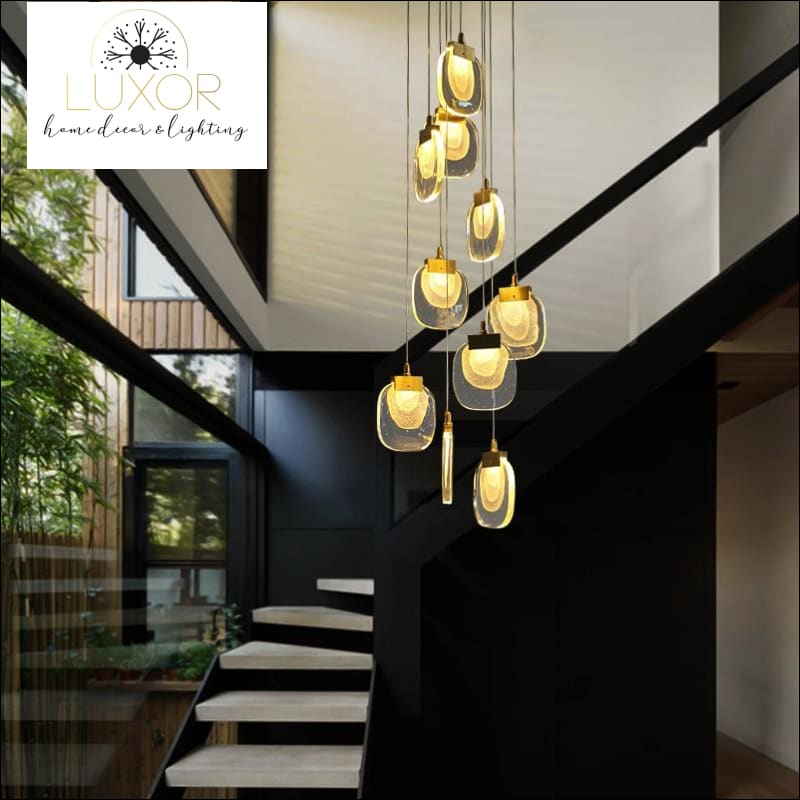 chandelier Xavier Spiral Chandelier - Luxor Home Decor & Lighting