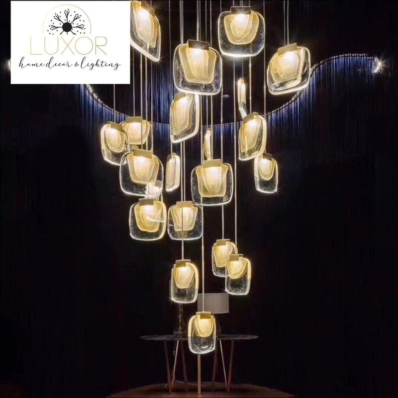 chandelier Xavier Spiral Chandelier - Luxor Home Decor & Lighting