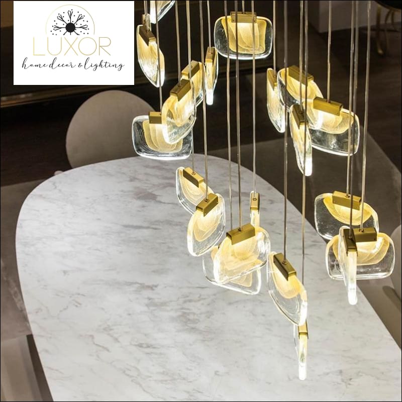 chandelier Xavier Spiral Chandelier - Luxor Home Decor & Lighting