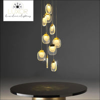 chandelier Xavier Spiral Chandelier - Luxor Home Decor & Lighting