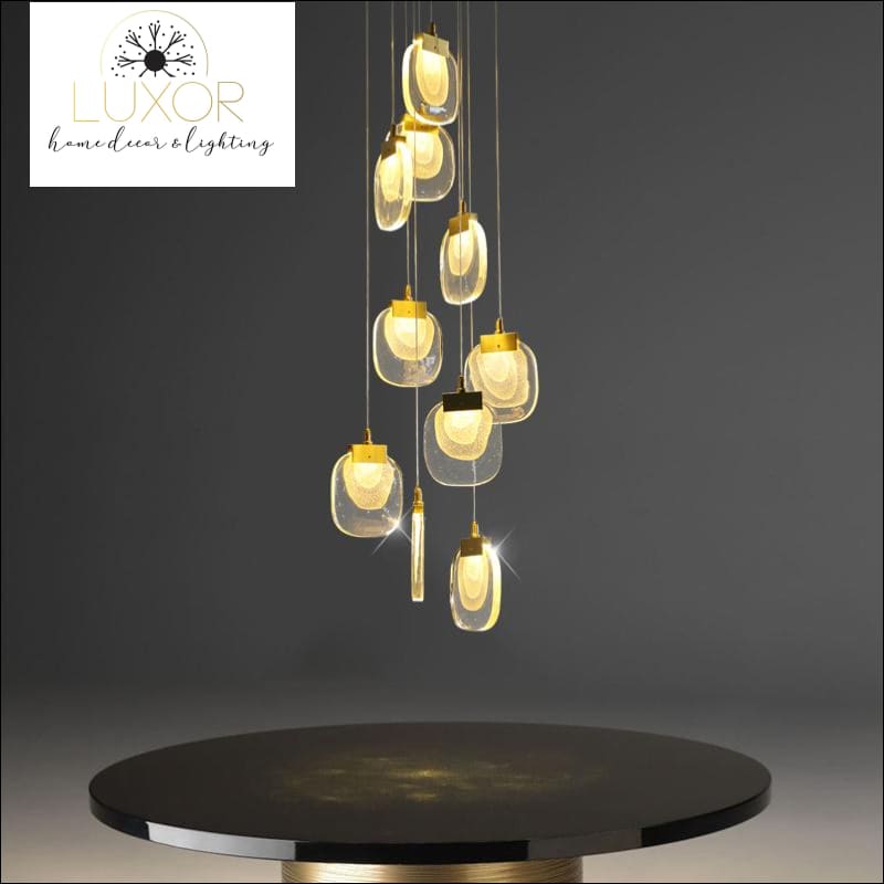chandelier Xavier Spiral Chandelier - Luxor Home Decor & Lighting