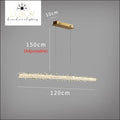 pendant lighting Xilibir Crystal Pendant Hanging Light - Luxor Home Decor & Lighting