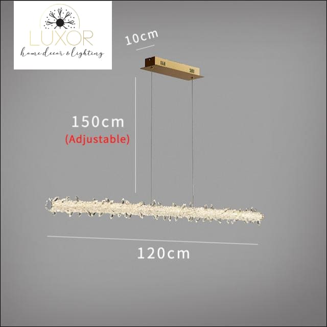 pendant lighting Xilibir Crystal Pendant Hanging Light - Luxor Home Decor & Lighting