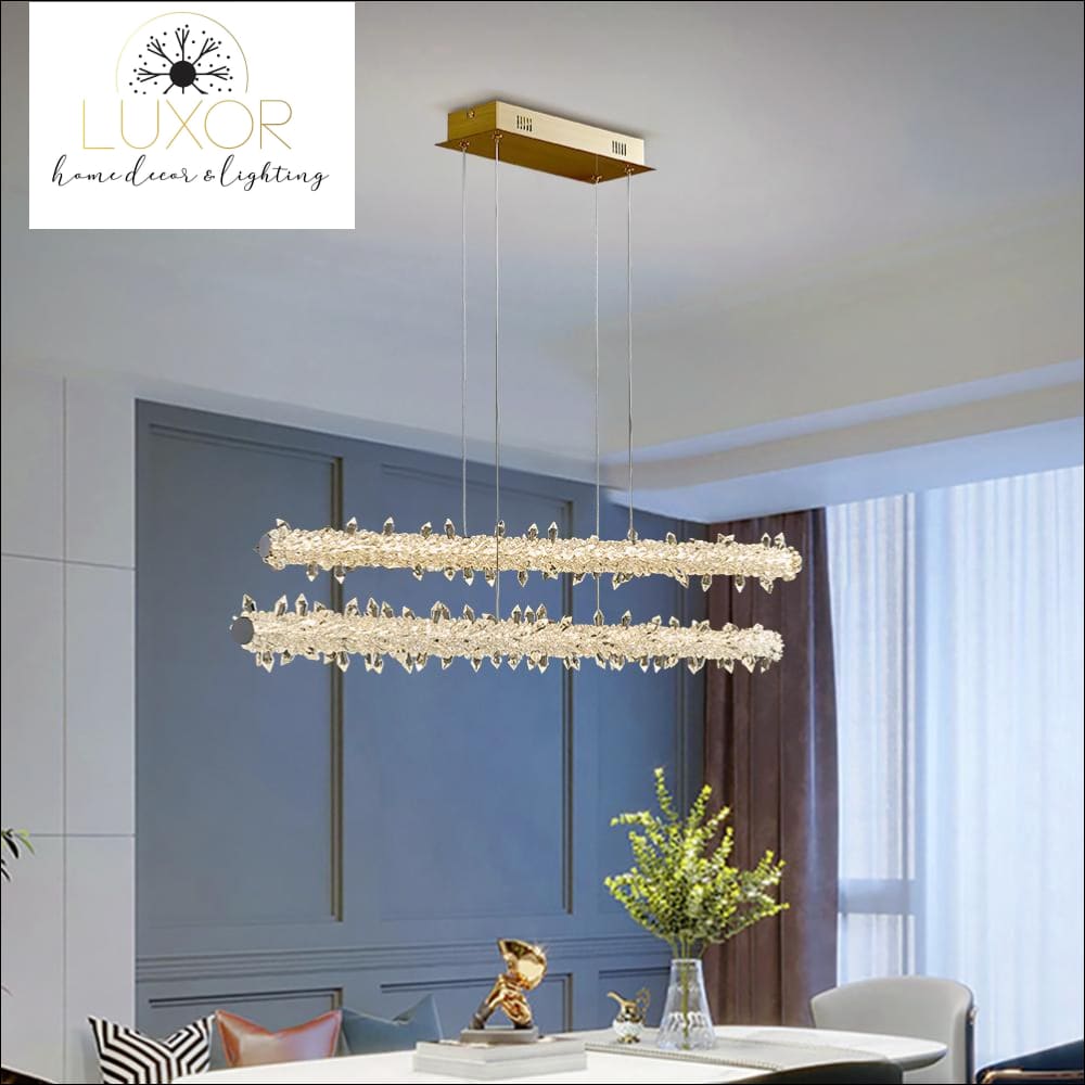 pendant lighting Xilibir Crystal Pendant Hanging Light - Luxor Home Decor & Lighting