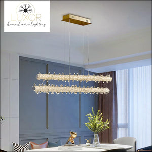 pendant lighting Xilibir Crystal Pendant Hanging Light - Luxor Home Decor & Lighting