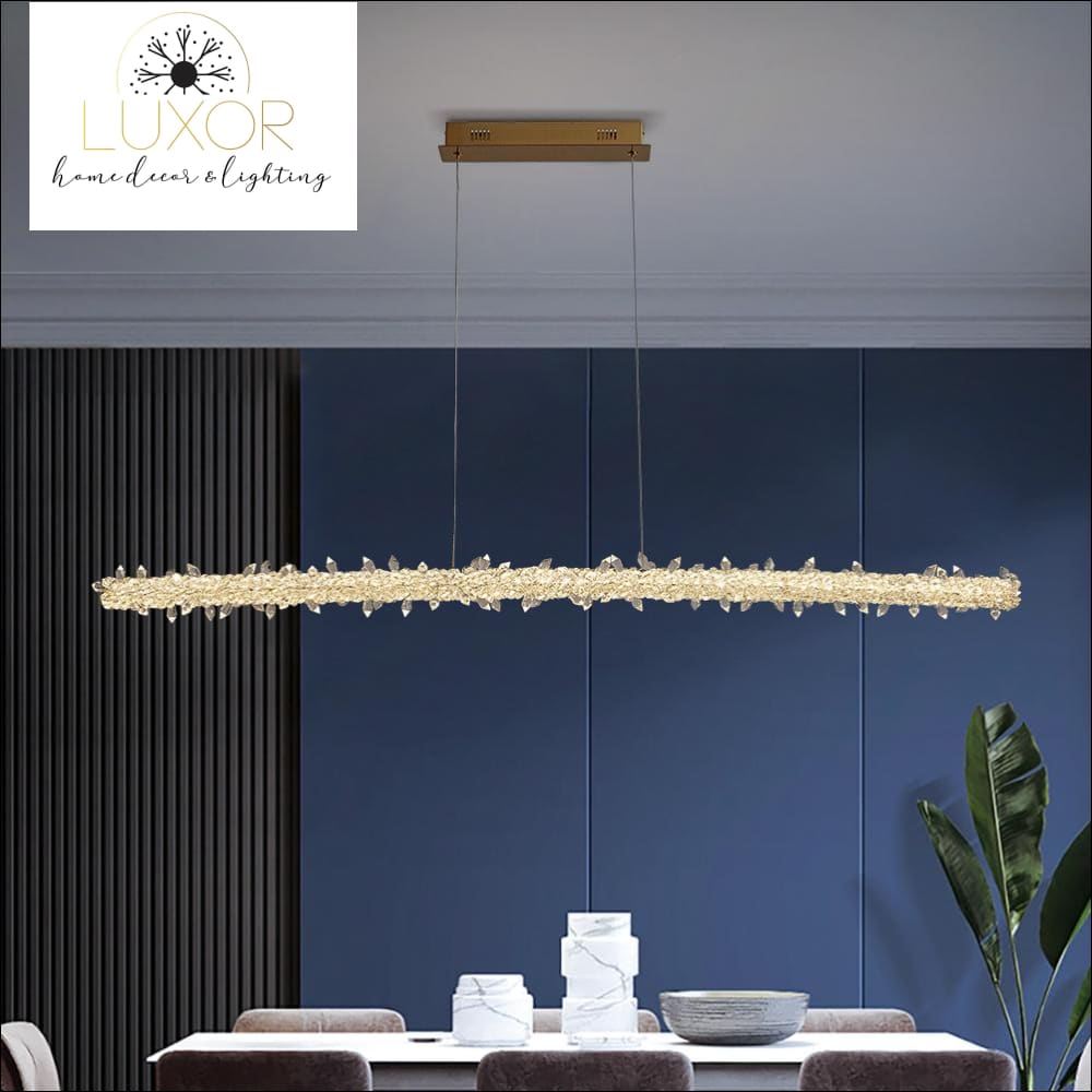 pendant lighting Xilibir Crystal Pendant Hanging Light - Luxor Home Decor & Lighting