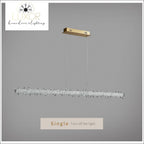 pendant lighting Xilibir Crystal Pendant Hanging Light - Luxor Home Decor & Lighting