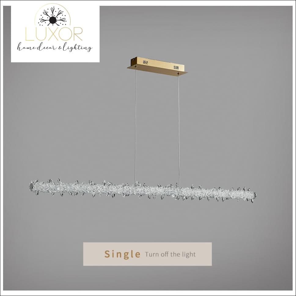 pendant lighting Xilibir Crystal Pendant Hanging Light - Luxor Home Decor & Lighting