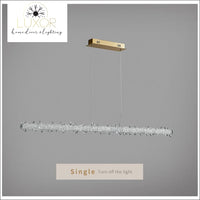 pendant lighting Xilibir Crystal Pendant Hanging Light - Luxor Home Decor & Lighting