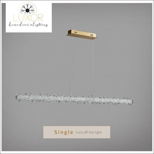 pendant lighting Xilibir Crystal Pendant Hanging Light - Luxor Home Decor & Lighting