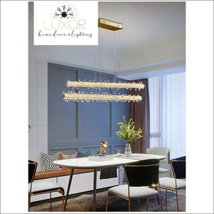 pendant lighting Xilibir Crystal Pendant Hanging Light - Luxor Home Decor & Lighting