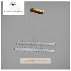 pendant lighting Xilibir Crystal Pendant Hanging Light - Luxor Home Decor & Lighting