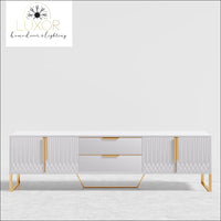 Yailen Modern White Media Console - White - furniture