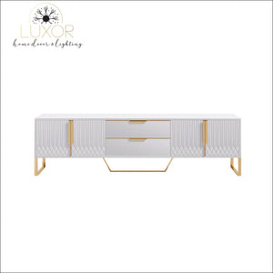 Yailen Modern White Media Console - furniture