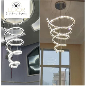 Yailine Crystal Chandelier - Chandeliers